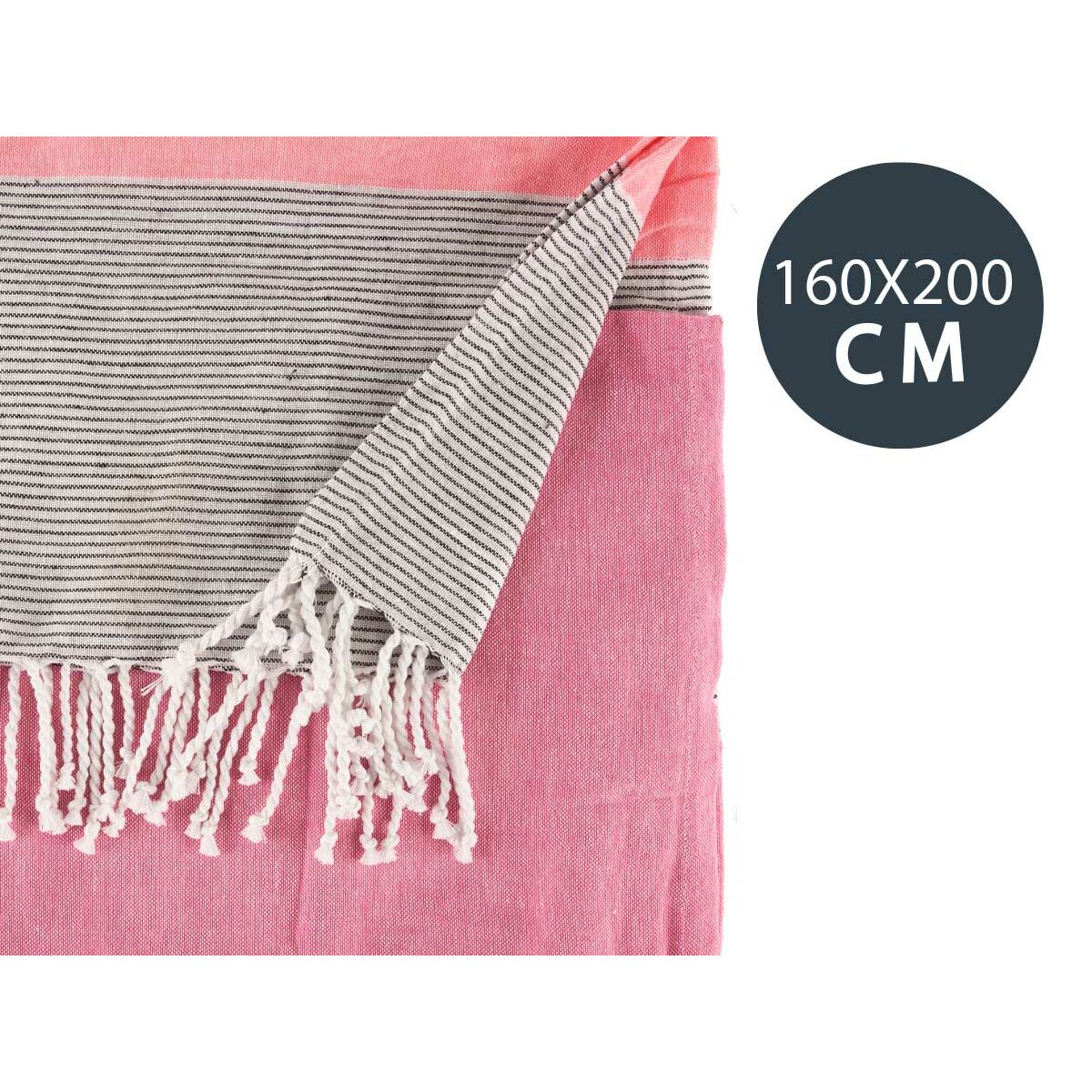Mitmeotstarbeline sall Gift Decor Roosa 160 x 200 cm 40 x 9 x 8 cm Triibud